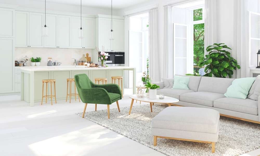 White living room decor ideas